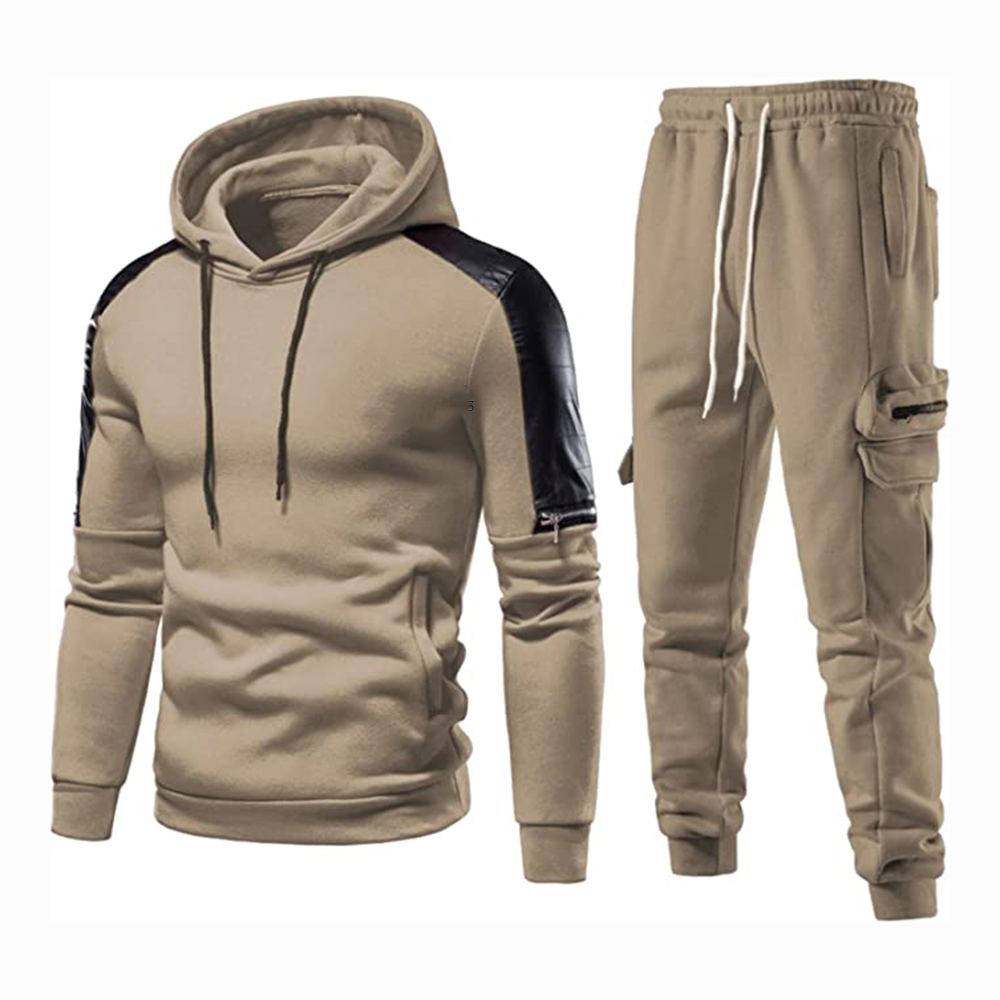 National Apparels Men's Athletic Running Tracksuit Set Casual Full Zip Jogging Sweat Suit