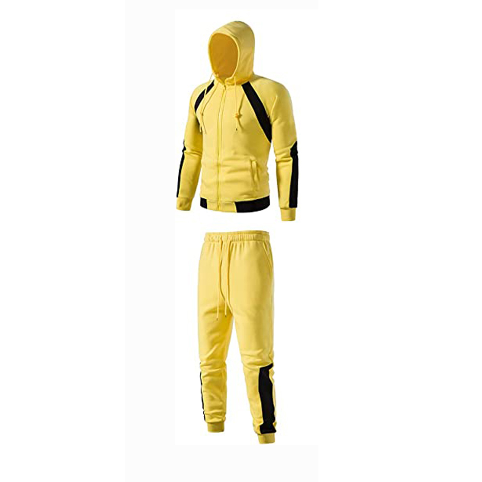 National Apparels Men's Athletic Running Tracksuit Set Casual Full Zip Jogging Sweat Suit