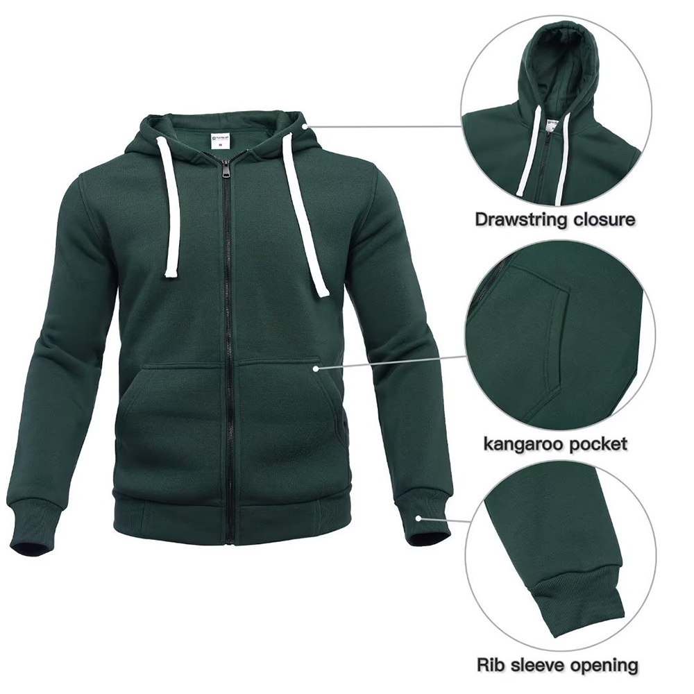 National Apparels Men's Athletic Running Tracksuit Set Casual Full Zip Jogging Sweat Suit