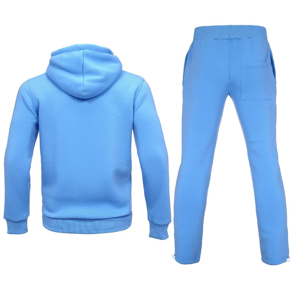 National Apparels Men's Athletic Running Tracksuit Set Casual Full Zip Jogging Sweat Suit