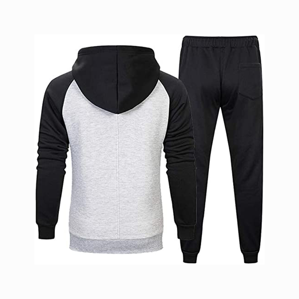 National Apparels Men's Athletic Running Tracksuit Set Casual Full Zip Jogging Sweat Suit