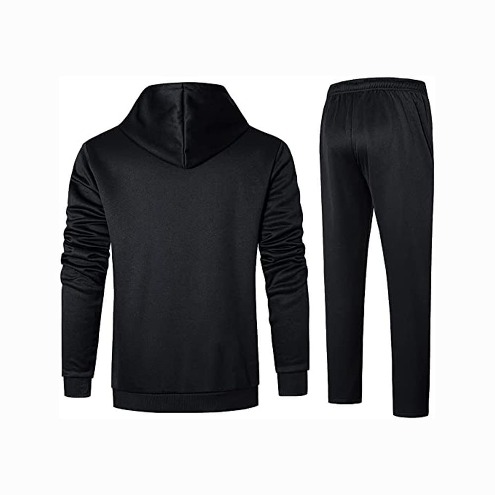 National Apparels Men's Athletic Running Tracksuit Set Casual Full Zip Jogging Sweat Suit