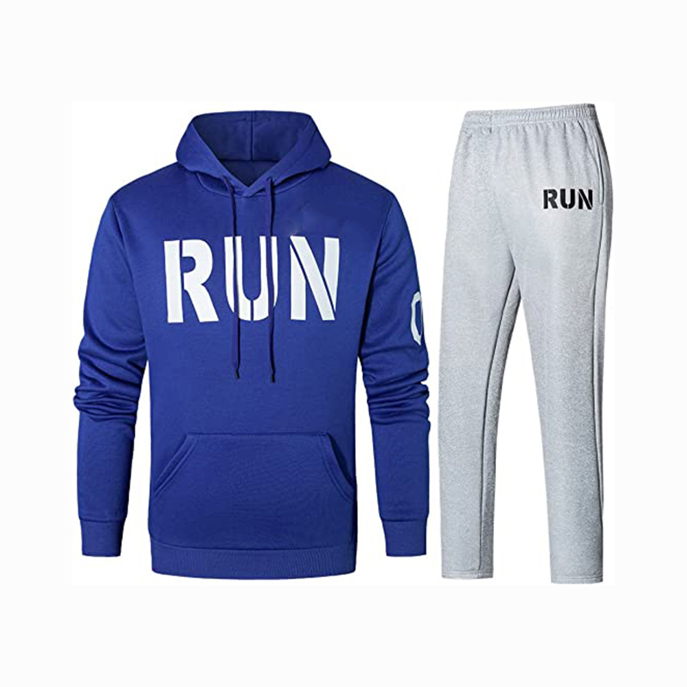 National Apparels Men's Athletic Running Tracksuit Set Casual Full Zip Jogging Sweat Suit