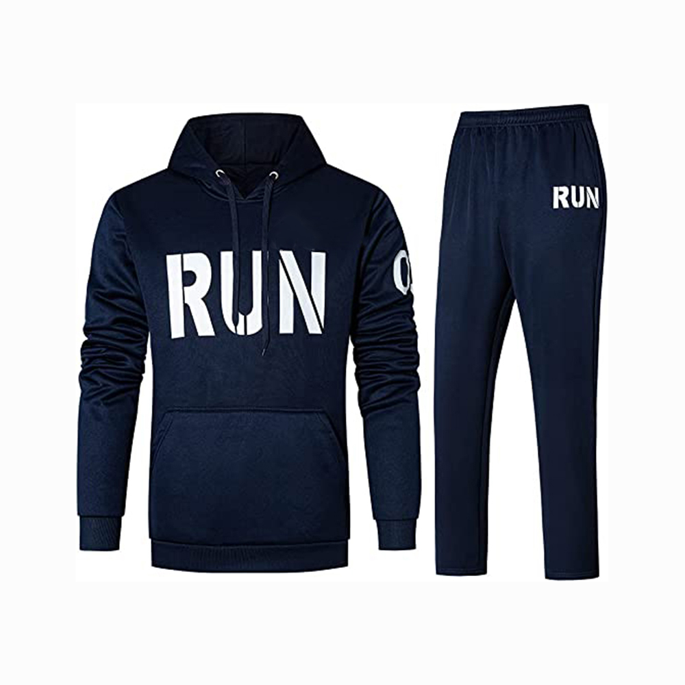 National Apparels Men's Athletic Running Tracksuit Set Casual Full Zip Jogging Sweat Suit