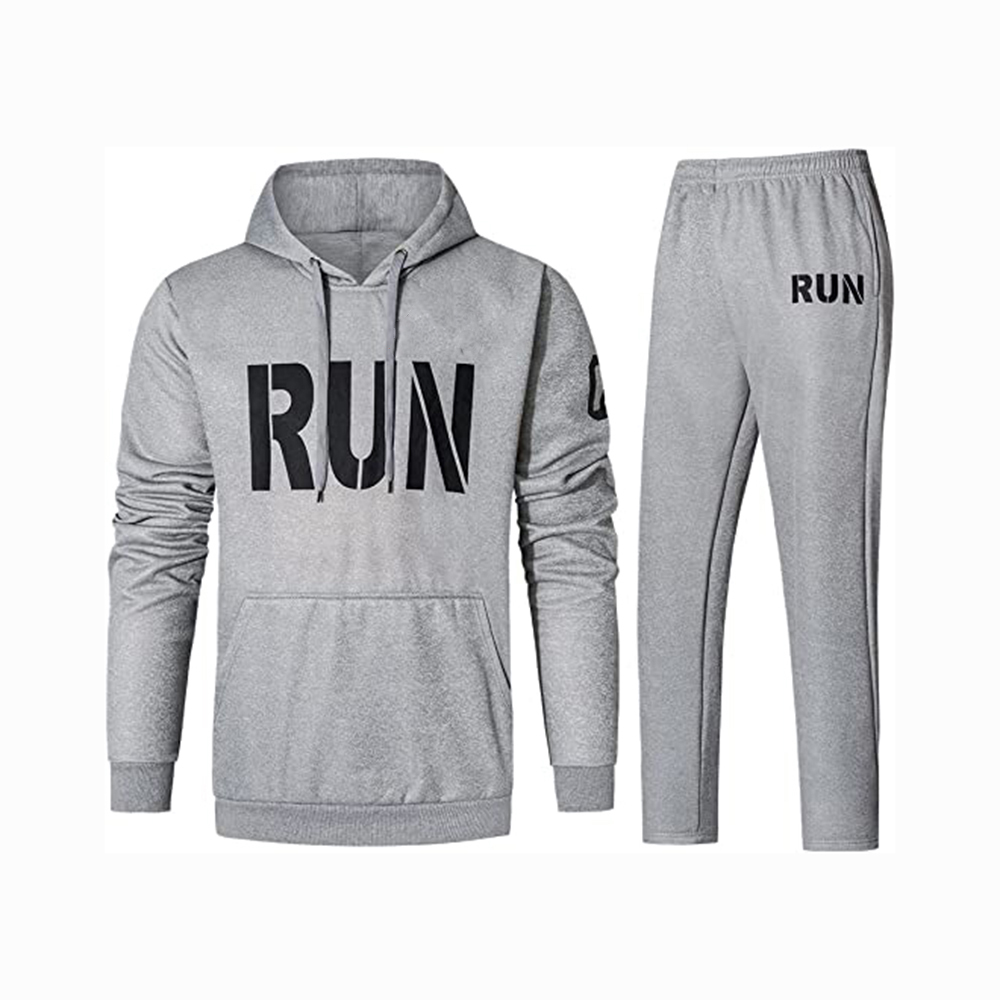 National Apparels Men's Athletic Running Tracksuit Set Casual Full Zip Jogging Sweat Suit