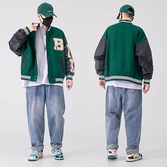 National Apparels Varsity Jackets Wool Made Patches Work Wholesale Custom Embroidery Baseball Jackets With Custom Label Logo