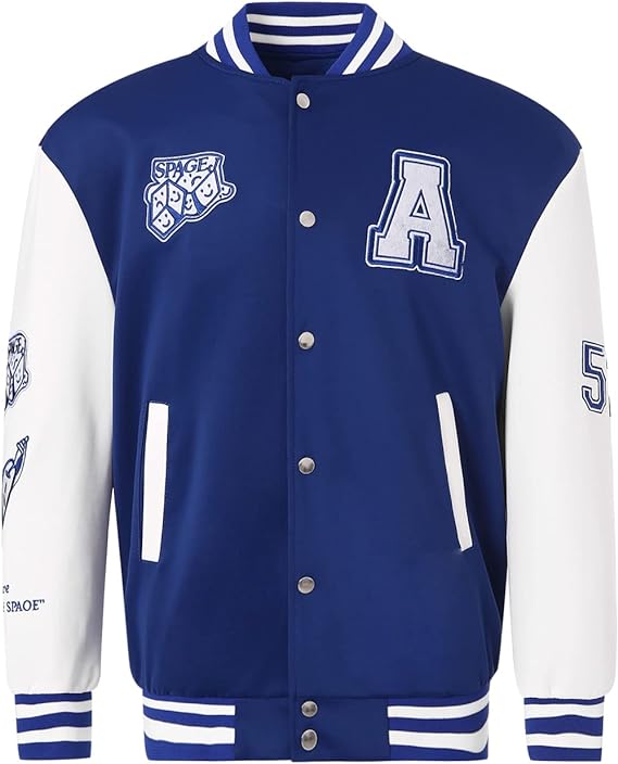 National Apparels Varsity Jackets Wool Made Patches Work Wholesale Custom Embroidery Baseball Jackets With Custom Label Logo