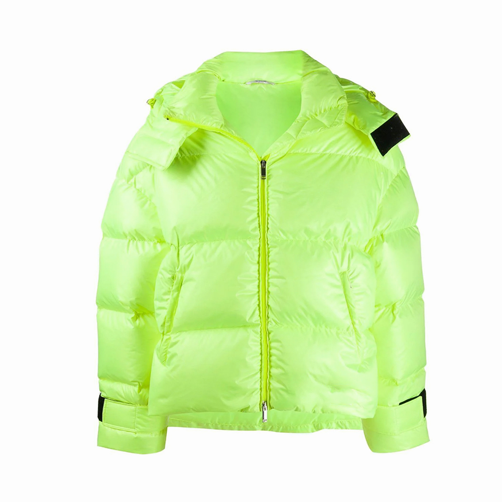 National Apparels Wholesale Custom Winter Puffer Jacket Men Women Sherpa Lining Design Hooded Mens Puffer Jackets