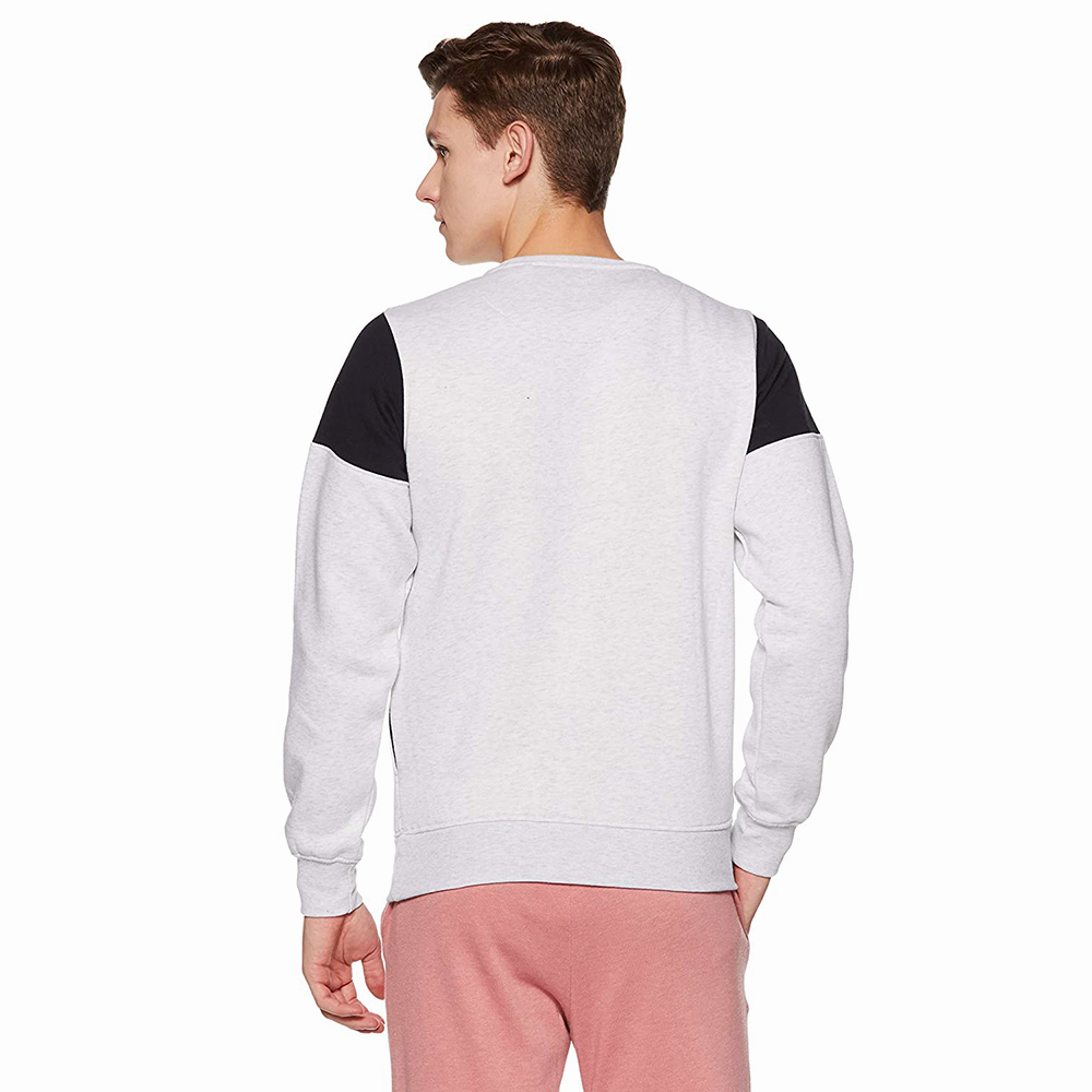 National Apparels Sweatshirt Mens New Multipanel Crewneck Sweatshirt Breathable Wholesale Custom Logo Pullover Sweatshirts