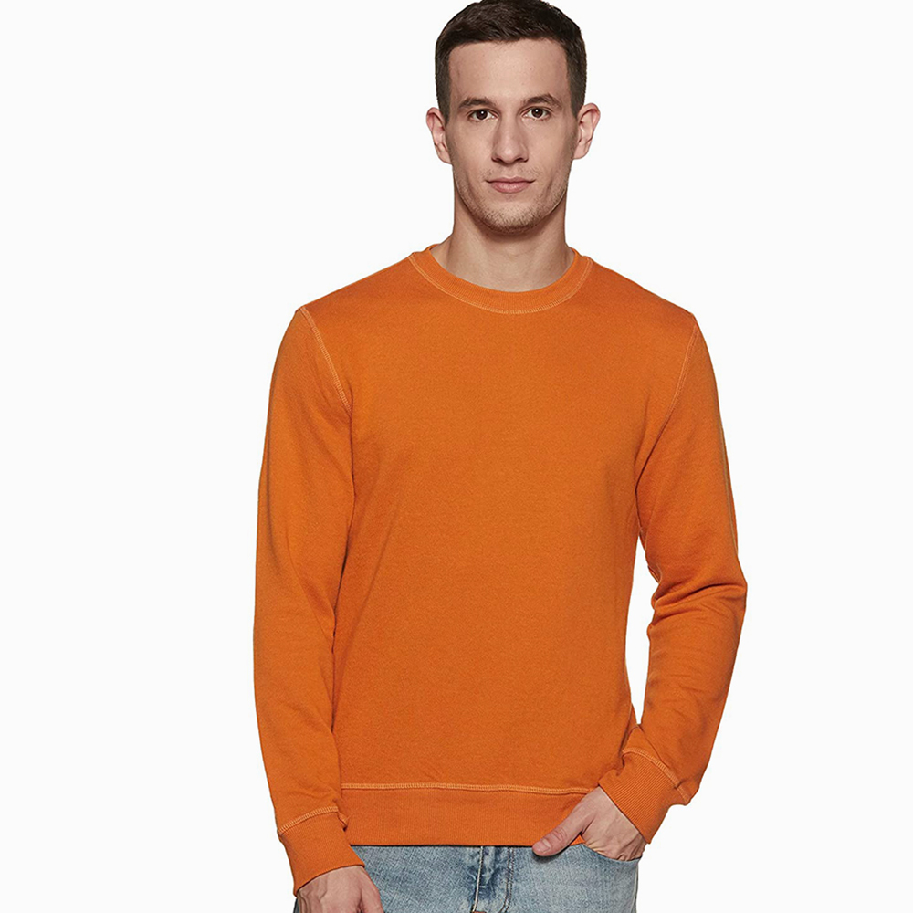 National Apparels Sweatshirt Mens New Multipanel Crewneck Sweatshirt Breathable Wholesale Custom Logo Pullover Sweatshirts