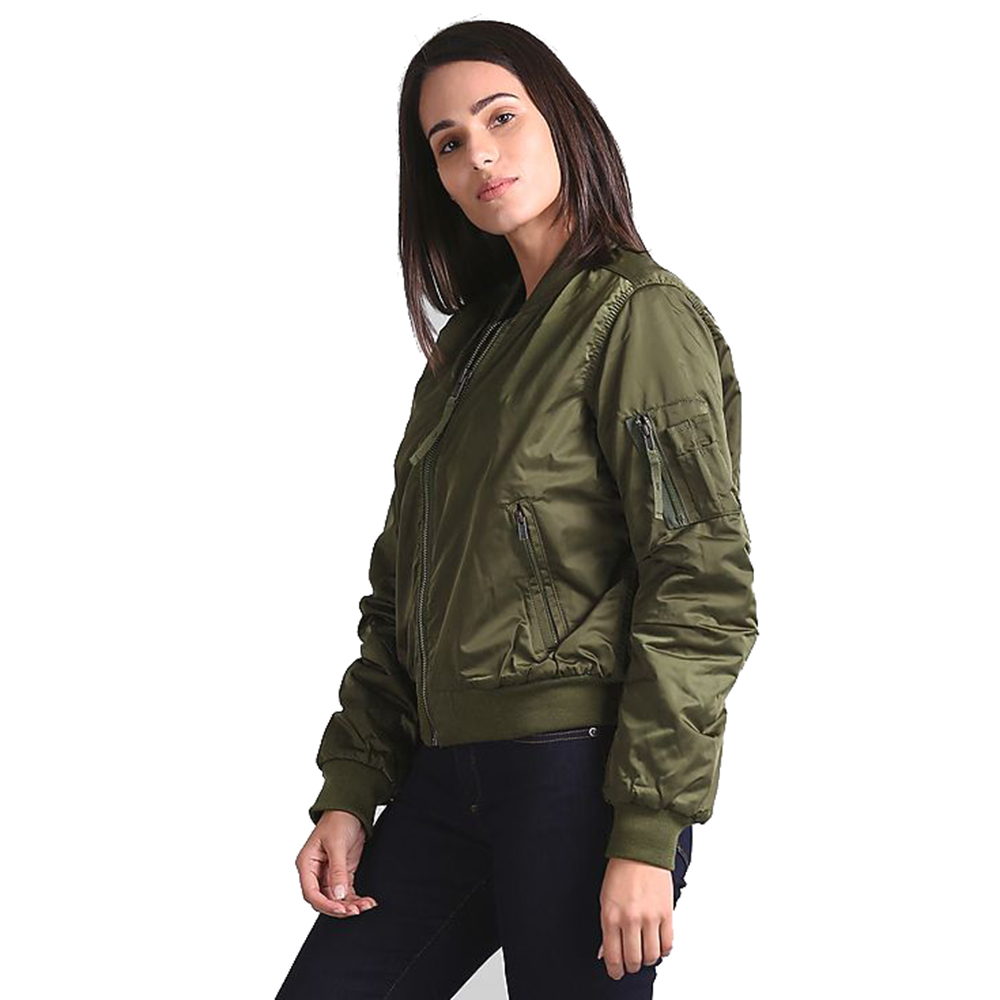 National Apparels women bomber jacket wholesale winter ladies sports jacket custom print streetwear unisex floral bomber jackets