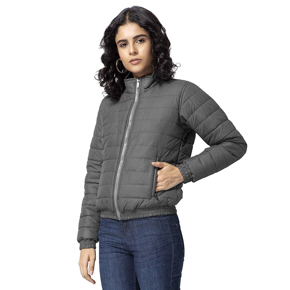 National Apparels Newest Stylish Fashion Womens Down Coat Customized Logo Down Jacket puffer jacket men custom logo