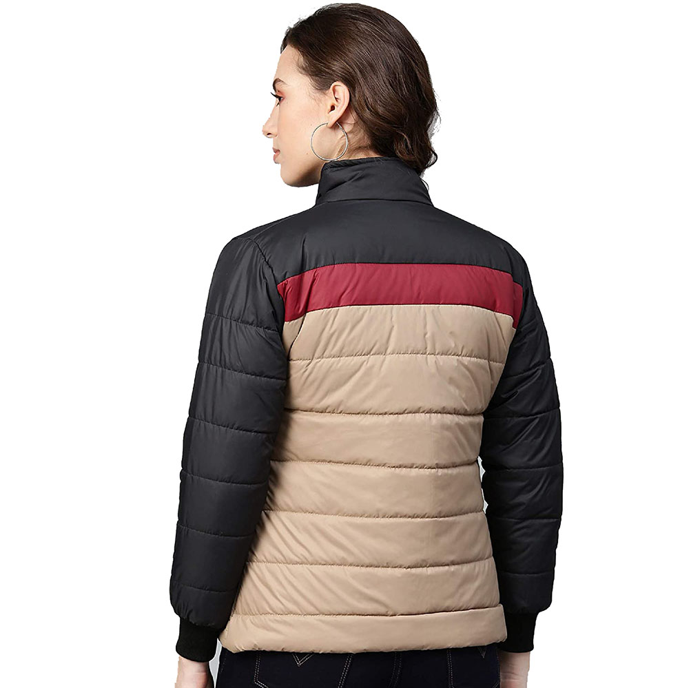 National Apparels Newest Stylish Fashion Womens Down Coat Customized Logo Down Jacket puffer jacket men custom logo