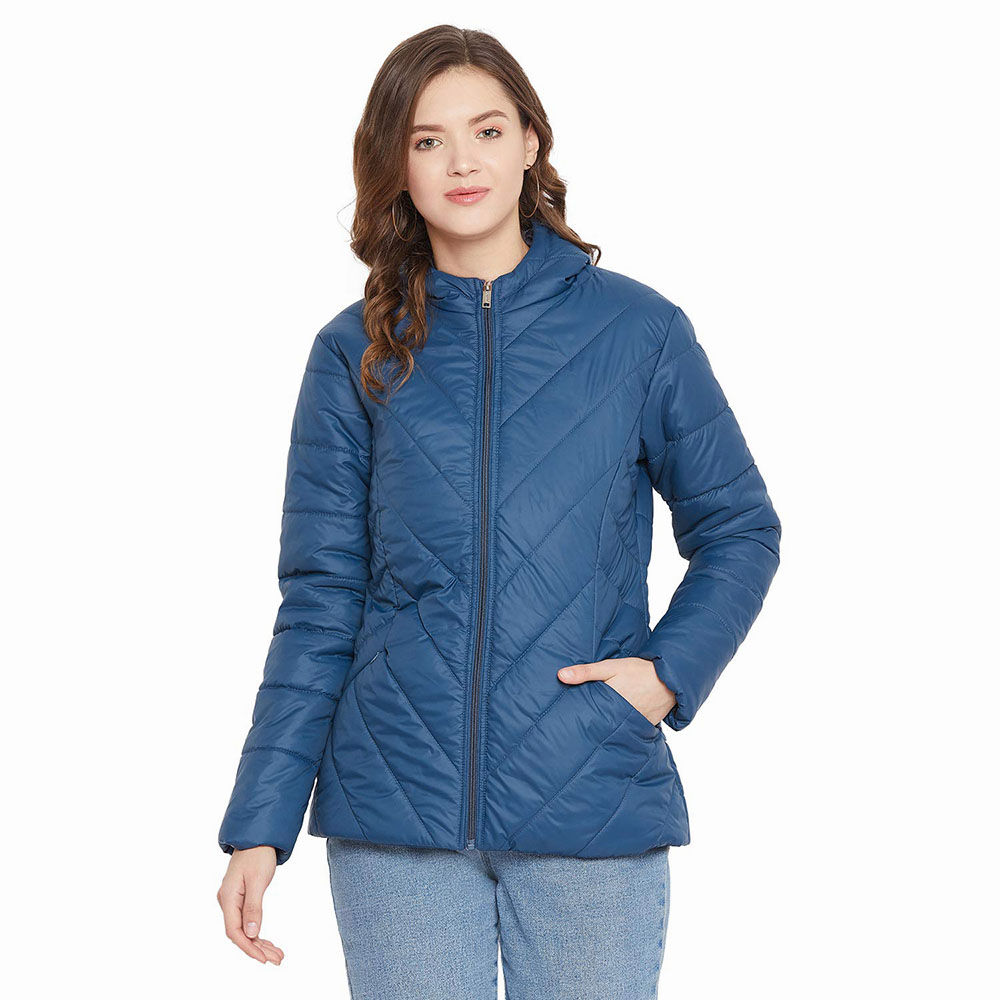 National Apparels Newest Stylish Fashion Womens Down Coat Customized Logo Down Jacket puffer jacket men custom logo