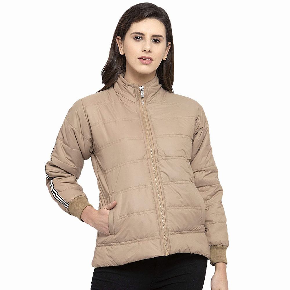 National Apparels Newest Stylish Fashion Womens Down Coat Customized Logo Down Jacket puffer jacket men custom logo