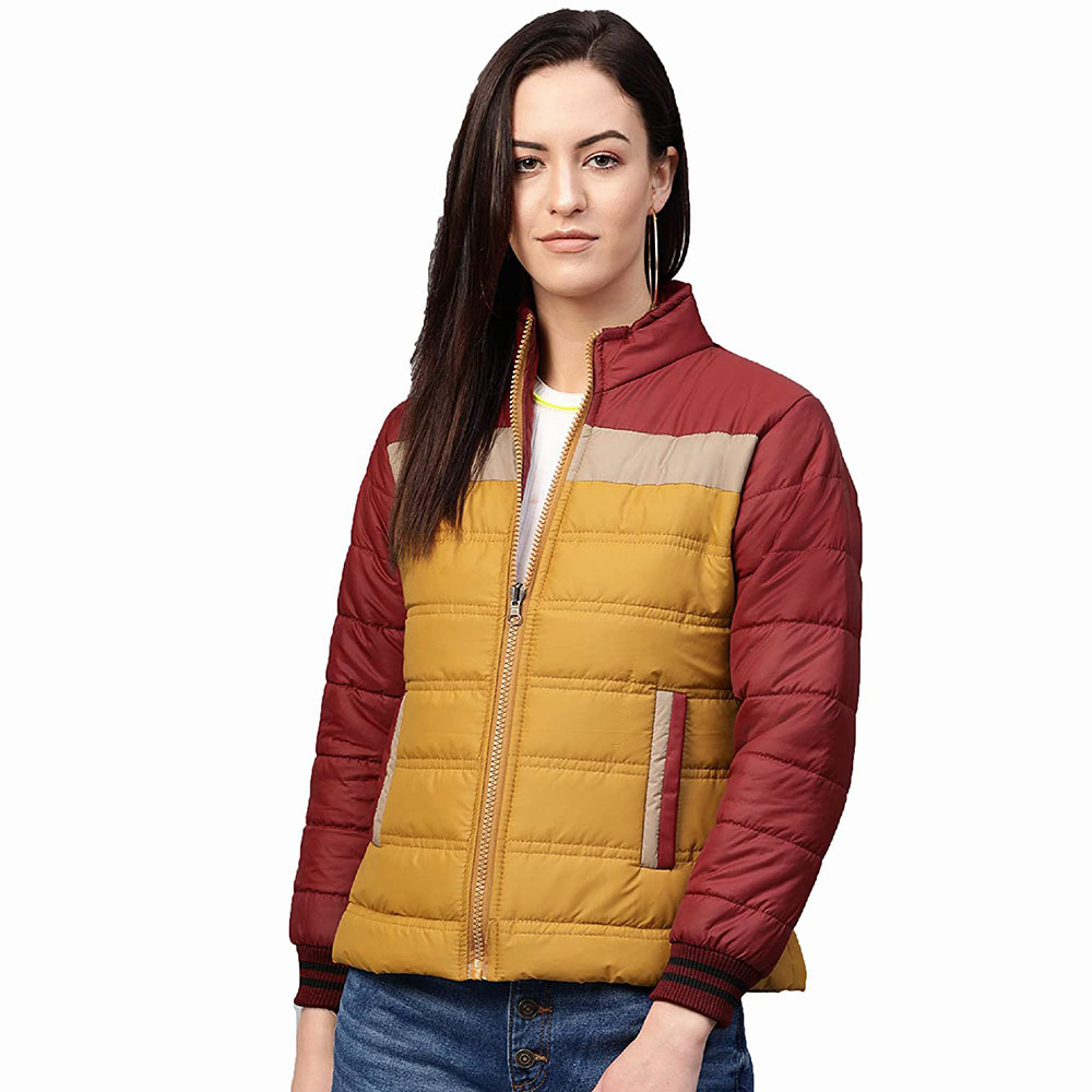 National Apparels Newest Stylish Fashion Womens Down Coat Customized Logo Down Jacket puffer jacket men custom logo
