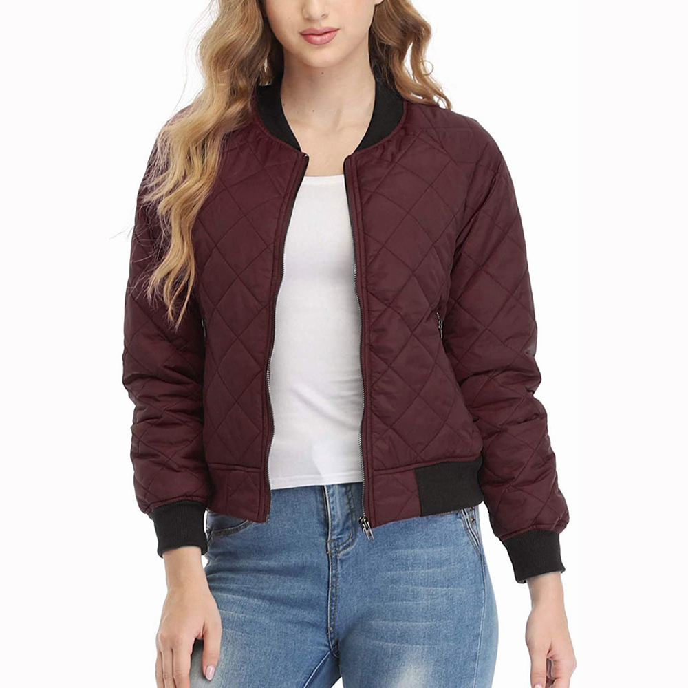 National Apparels women bomber jacket wholesale winter ladies sports jacket custom print streetwear unisex floral bomber jackets
